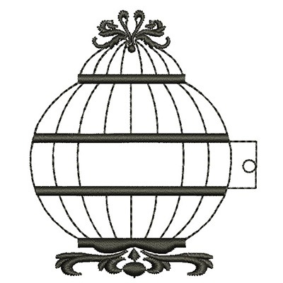 Matriz de matriz Matriz De Bordado Gaiola 8 Cm
